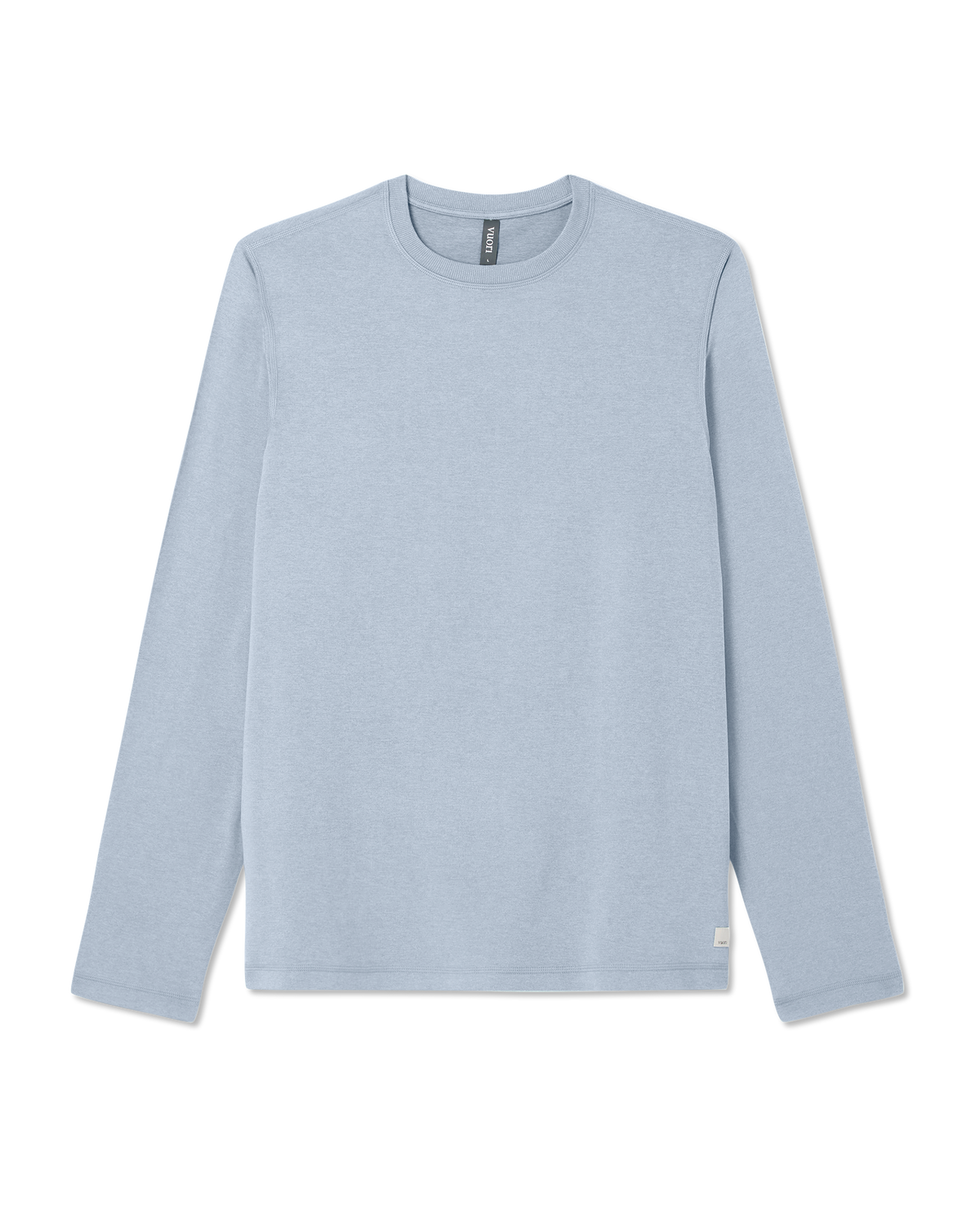 Long Sleeve Ponto Performance Tee Blue Dusk Heather - Vuori