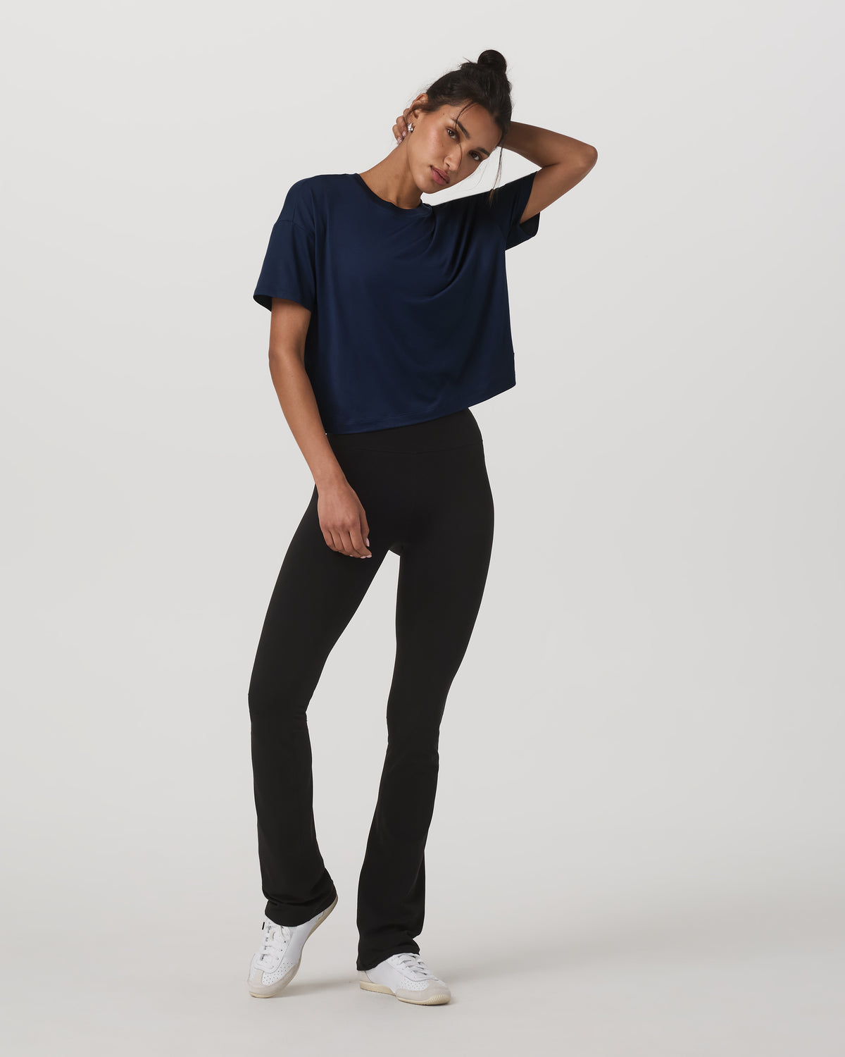 Energy Tee Women's Blue Coast Oversized Tee Shirt - Vuori