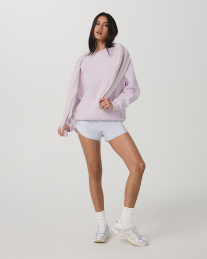 Restore Oversized Crew 2.0 Women's Lilac Breeze Sweatshirt - Vuori