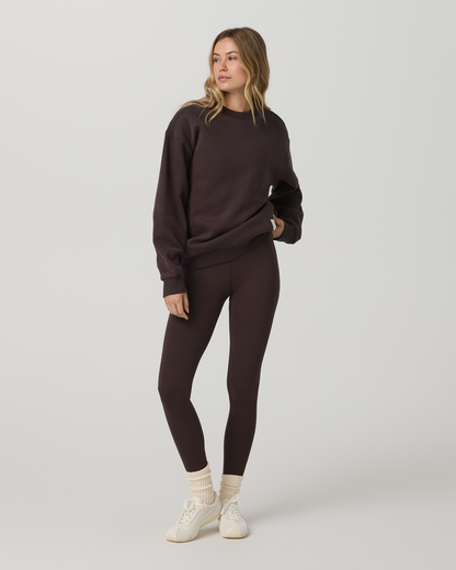 Restore Oversized Crew 2.0 French Roast Sweatshirt - Vuori
