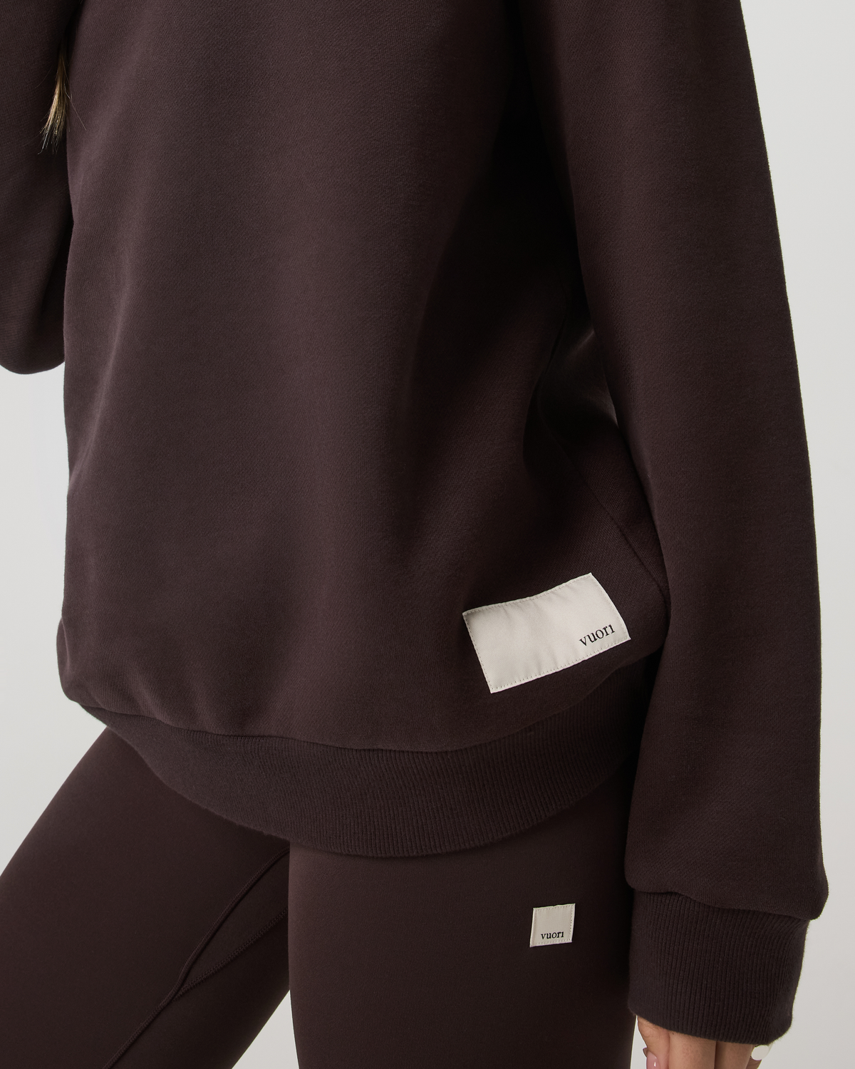 Restore Oversized Crew 2.0 French Roast Sweatshirt - Vuori