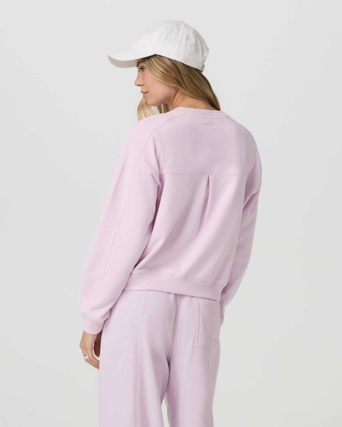 Sedona Seams Crew Women's Lilac Breeze Sweatshirt - Vuori