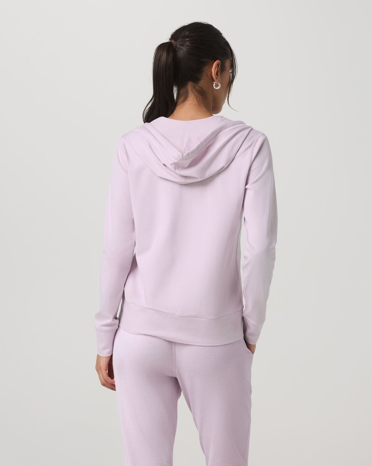 Halo Performance Hoodie 2.0 Lilac Breeze Heather Hoodie - Vuori