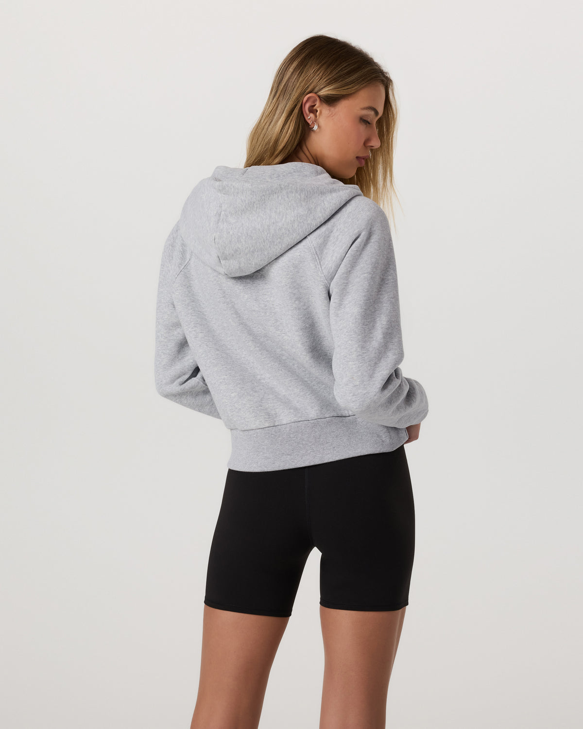 Restore Half Zip Hoodie Light Heather Grey Hoodie - Vuori