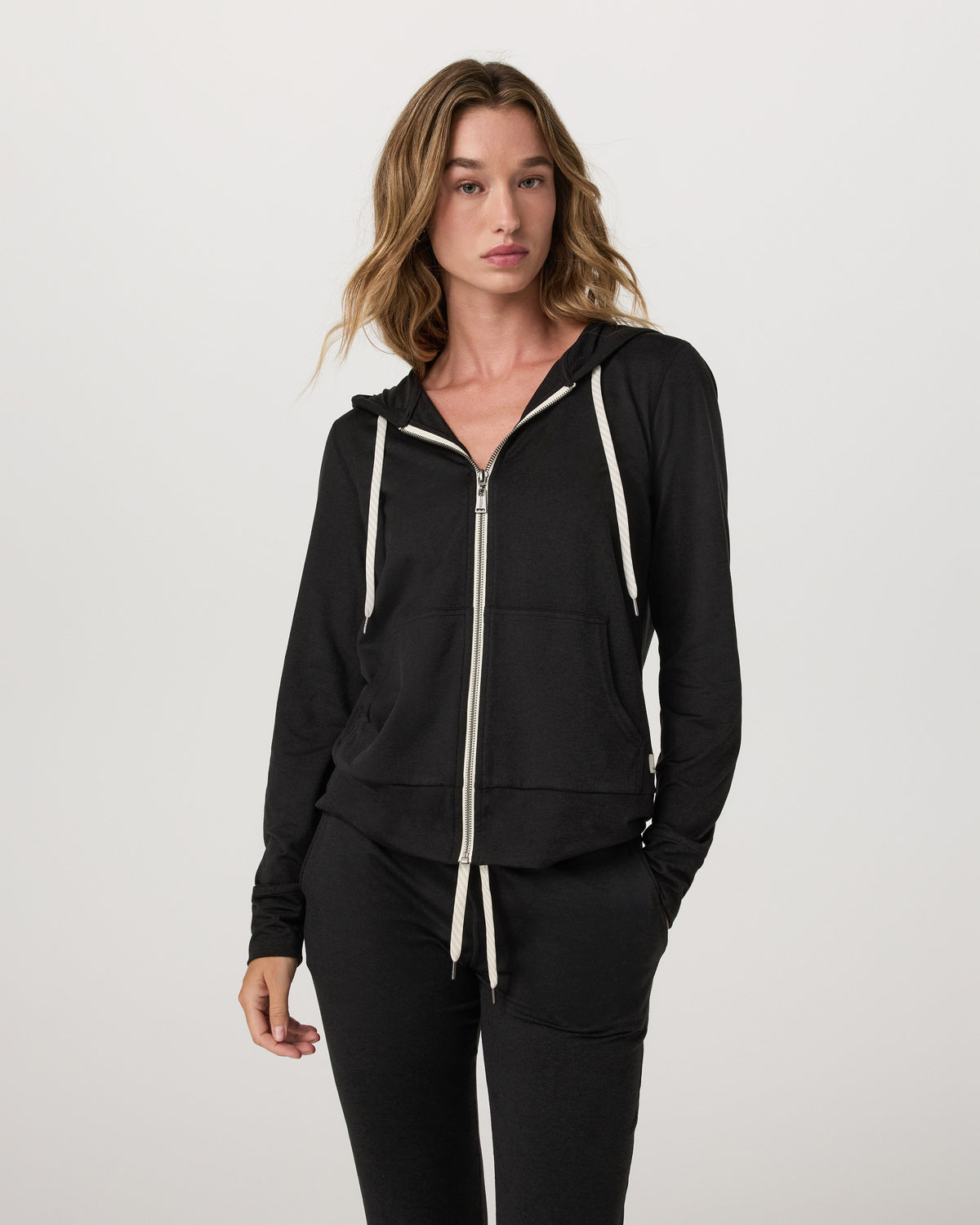 Halo Performance Hoodie 2.0 Black Heather Hoodie - Vuori