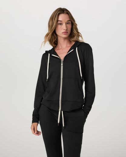 Halo Performance Hoodie 2.0 Black Heather Hoodie - Vuori