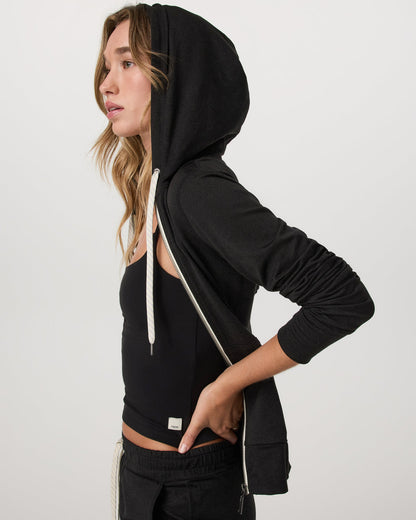 Halo Performance Hoodie 2.0 Black Heather Hoodie - Vuori