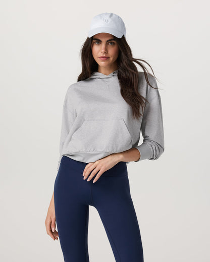 Halo Pullover Hoodie Women's Pale Heather Grey Hoodie - Vuori