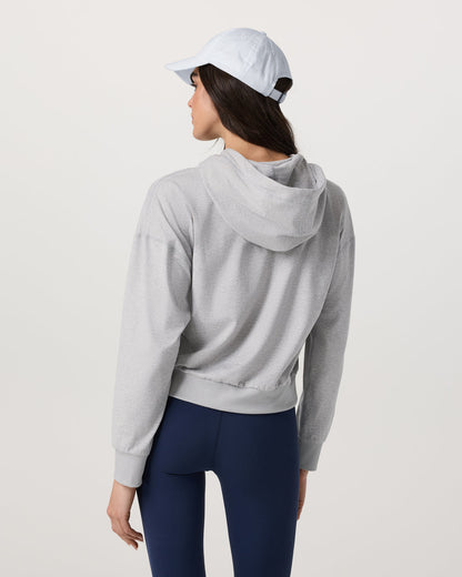 Halo Pullover Hoodie Women's Pale Heather Grey Hoodie - Vuori
