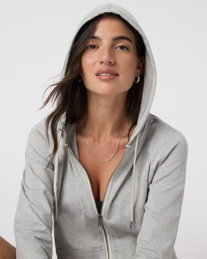Halo Performance Hoodie 2.0 Light Pale Grey Hoodie - Vuori