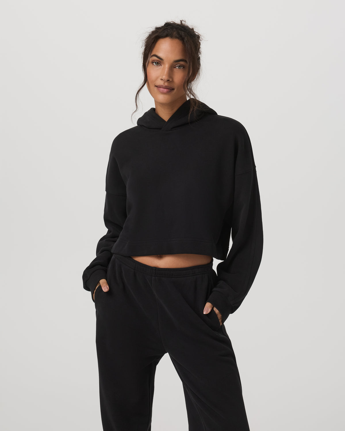 Sedona Pullover Hoodie Women's Black Oversized Hoodie - Vuori