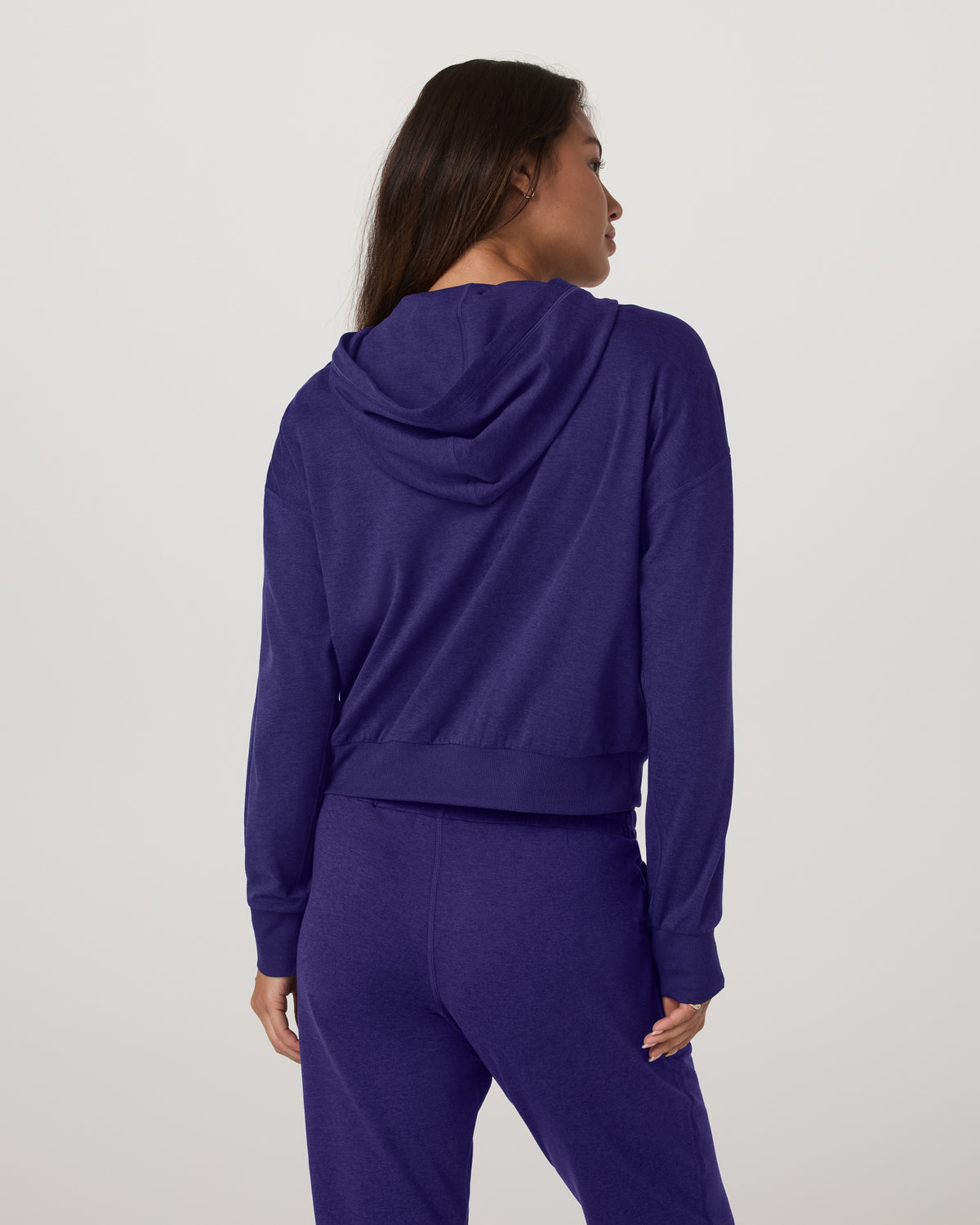 Halo Full Zip Hoodie Women's Stellar Sky Heather Hoodie - Vuori