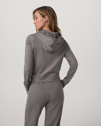 Halo Mini FZ Hoodie Women's Chia Heather Hoodie - Vuori