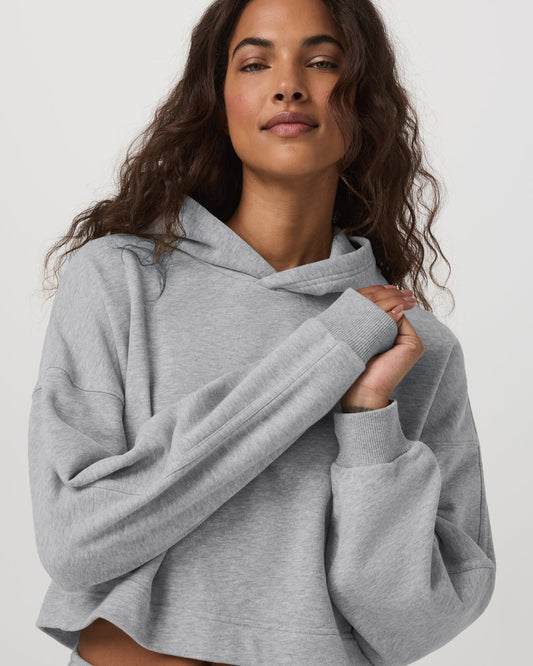 Sedona Pullover Hoodie Light Heather Grey Hoodie - Vuori