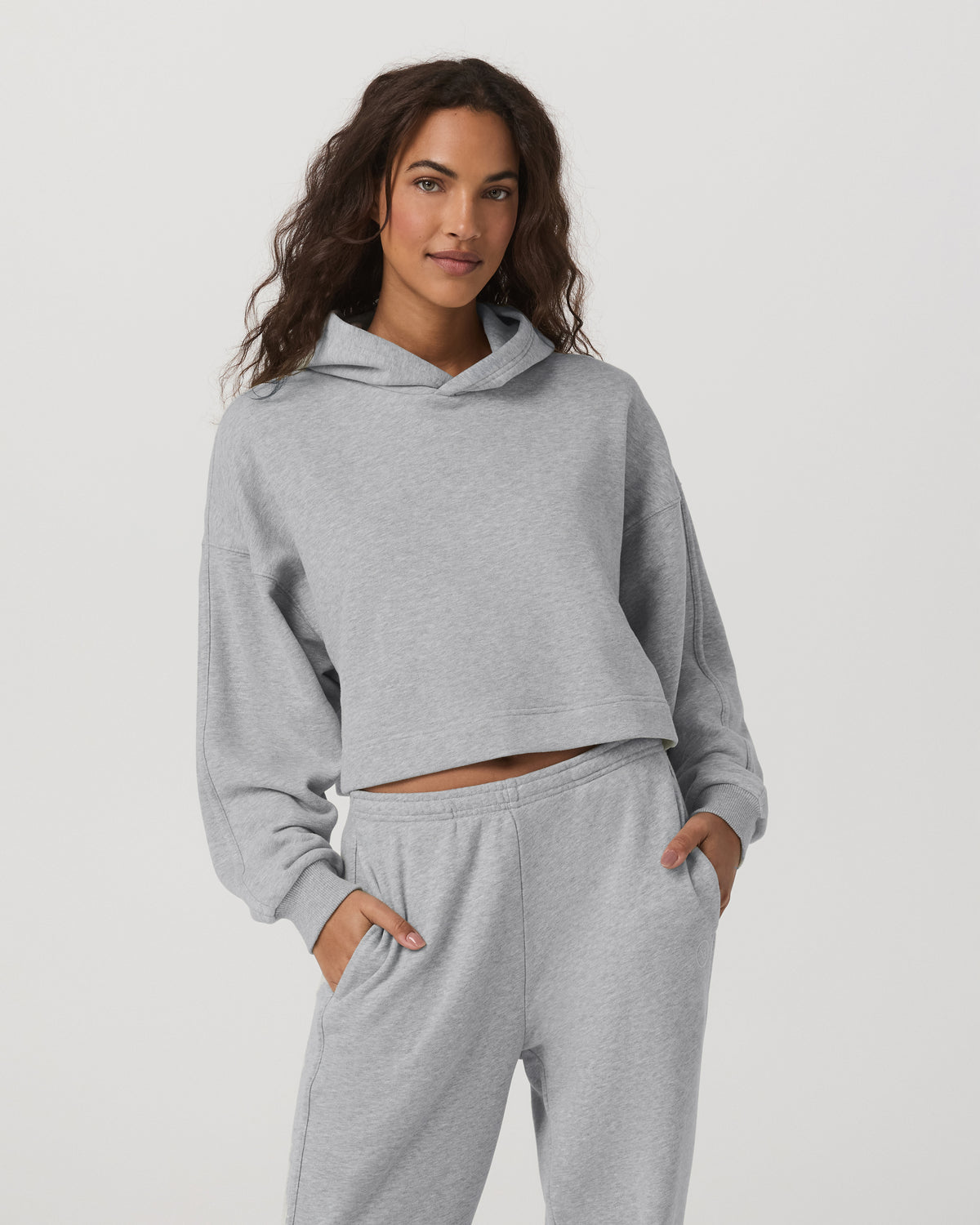 Sedona Pullover Hoodie Light Heather Grey Hoodie - Vuori