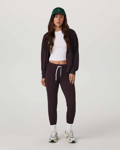 Halo Full Zip Hoodie Women's Raisin Hoodie - Vuori