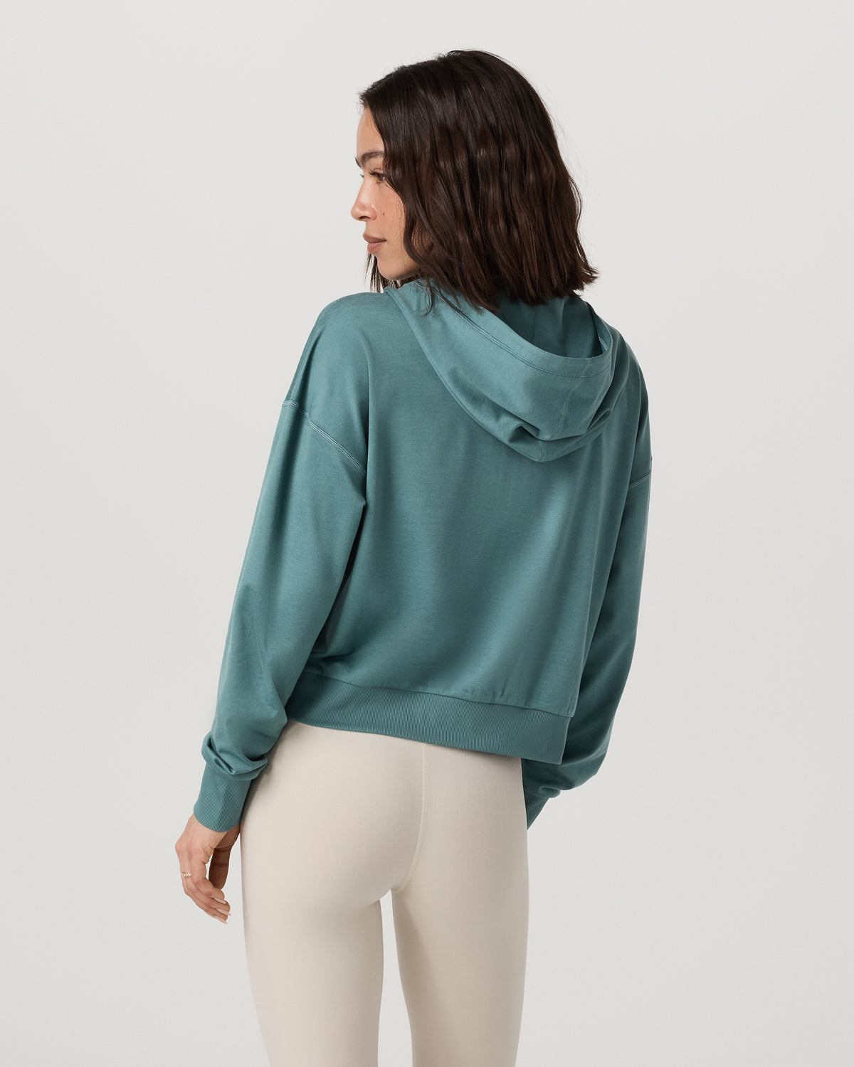 Halo Full Zip Hoodie Women's Bluegrass Heather Hoodie - Vuori