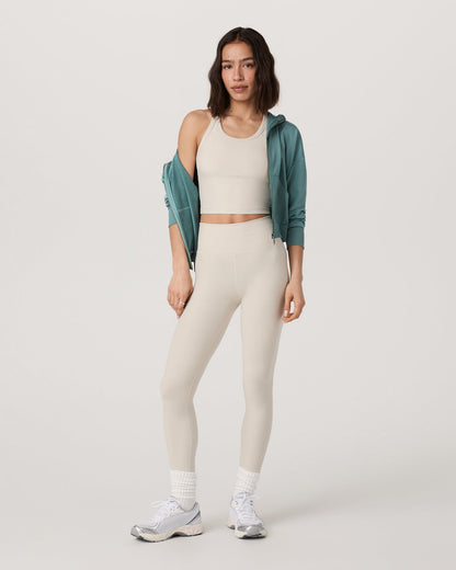 Halo Full Zip Hoodie Women's Bluegrass Heather Hoodie - Vuori