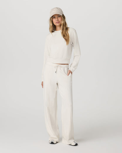 Compose Crew Marshmallow Pullover Fleece Sweatshirt - Vuori