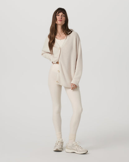 Alps Boyfriend Cardigan Women's Marshmallow Sweater - Vuori