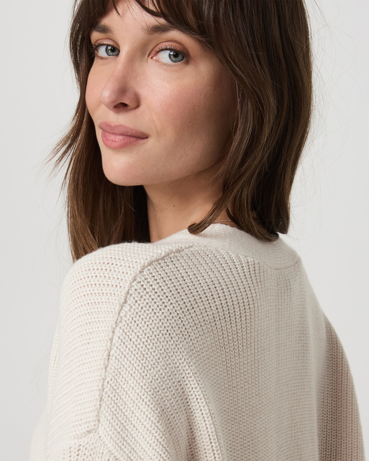 Alps Boyfriend Cardigan Women's Marshmallow Sweater - Vuori
