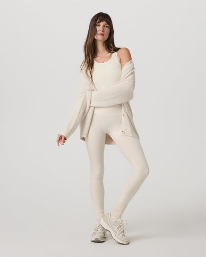 Alps Boyfriend Cardigan Women's Marshmallow Sweater - Vuori