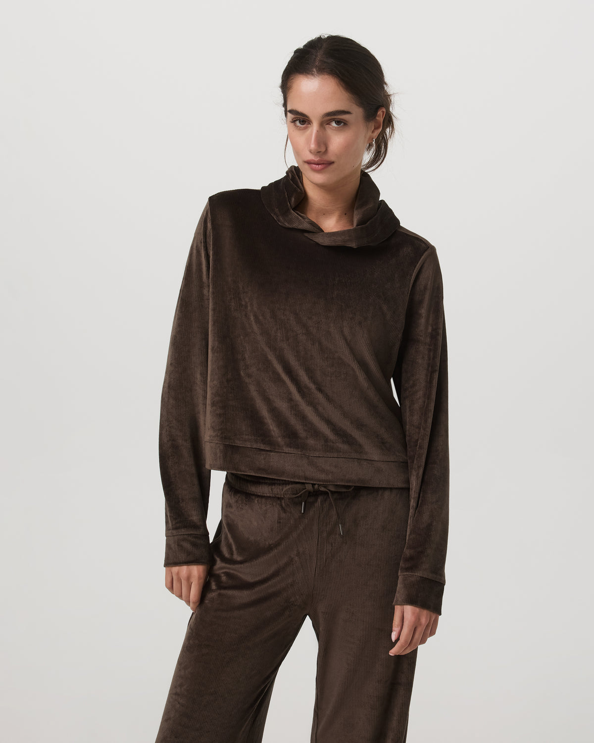 Haven Hoodie Women's Dark Java Hoodie - Vuori