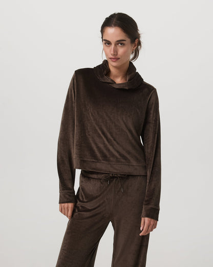 Haven Hoodie Women's Dark Java Hoodie - Vuori