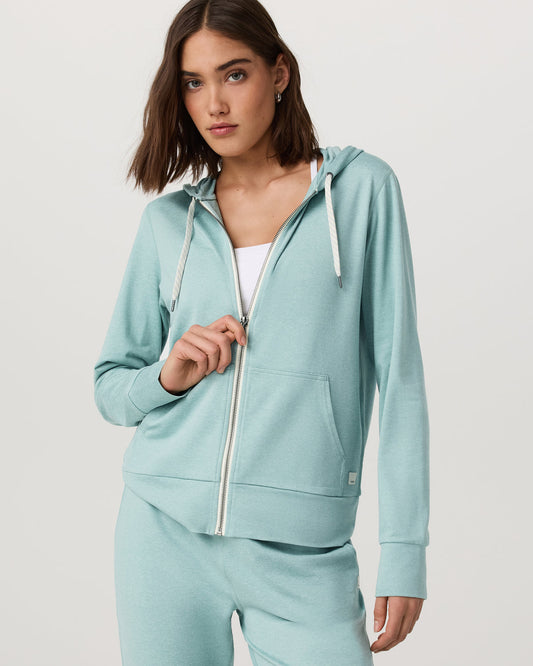 Halo Performance Hoodie 2.0 Sea Spray Heather - Vuori