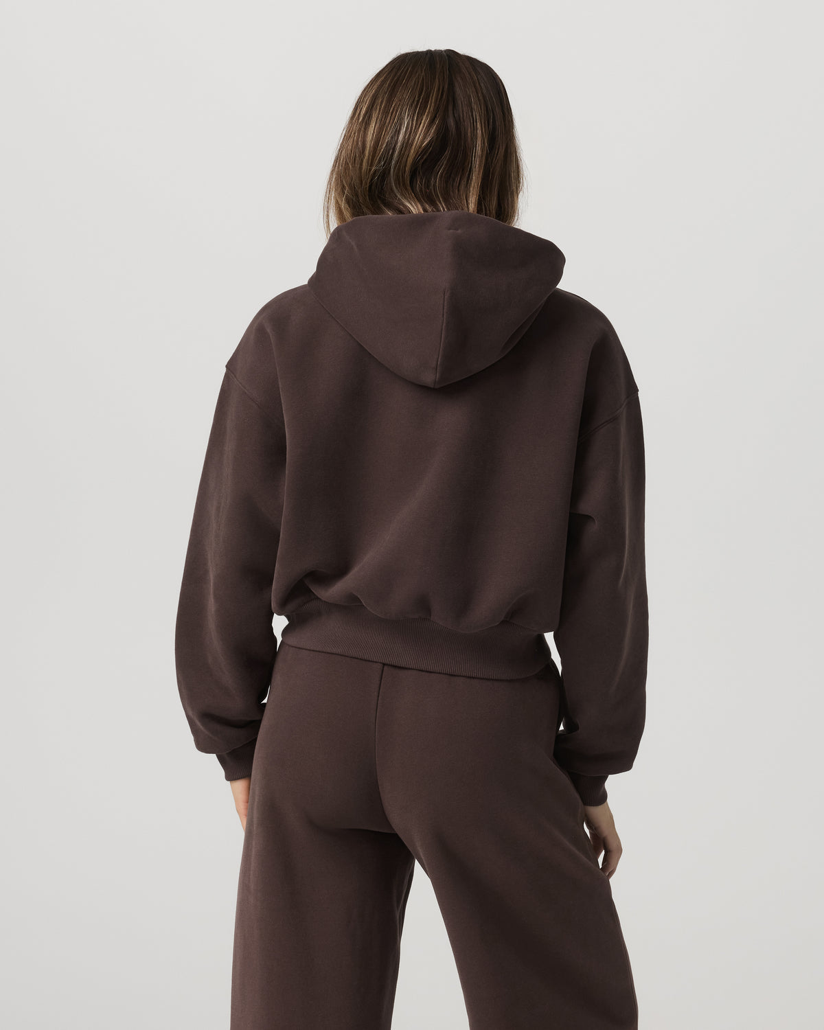 Restore Mini Full Zip Hoodie Women's Java Jacket - Vuori