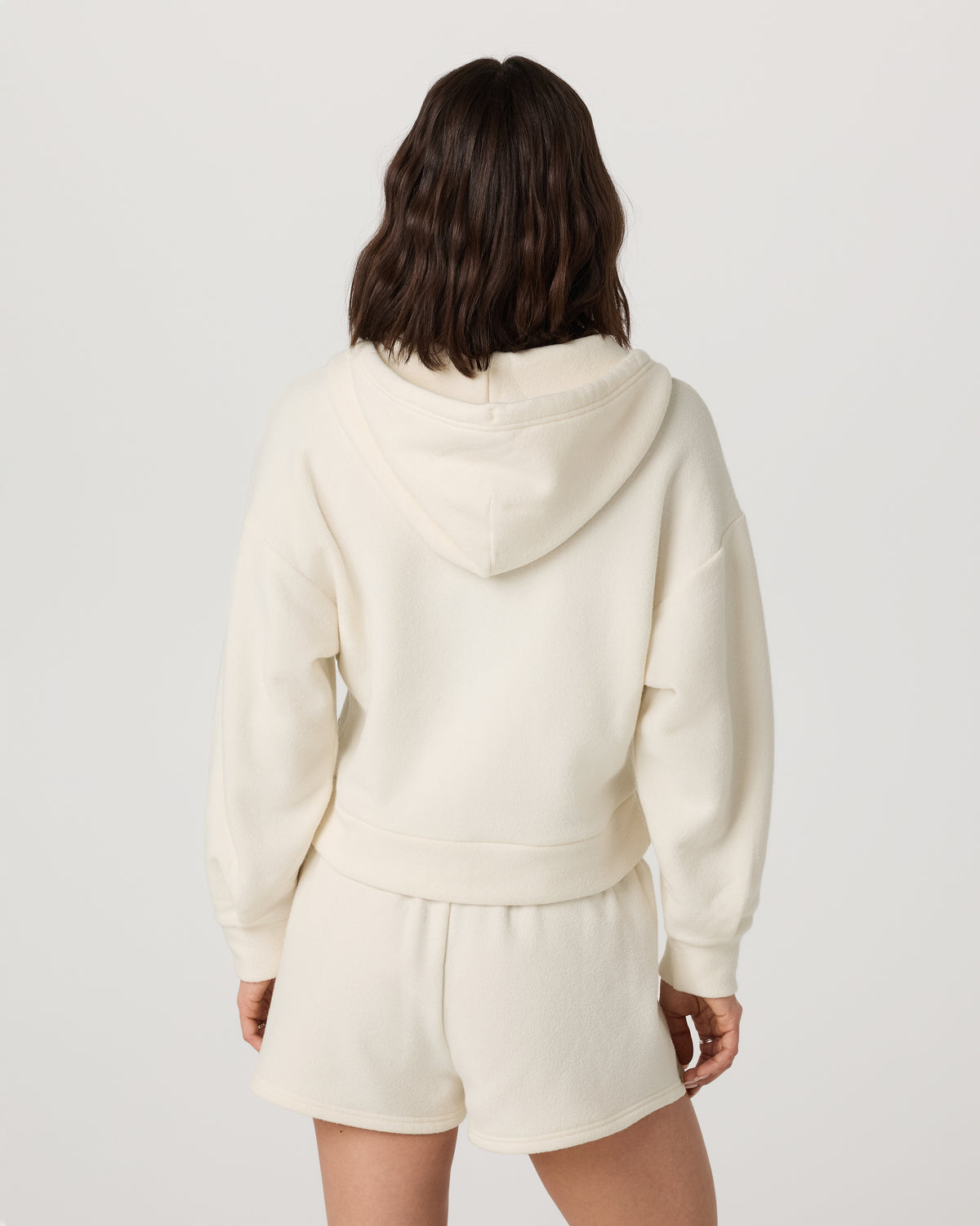 Beach Fleece Zip Up Women's Natural Full-Zip Hoodie - Vuori