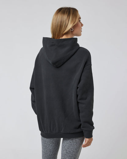 Restore Oversized Hoodie Washed Black - Vuori