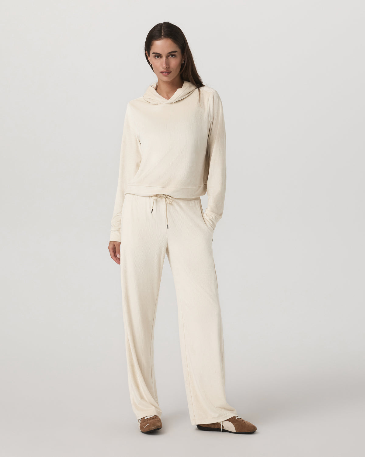 Haven Hoodie Women's Bone Hoodie - Vuori