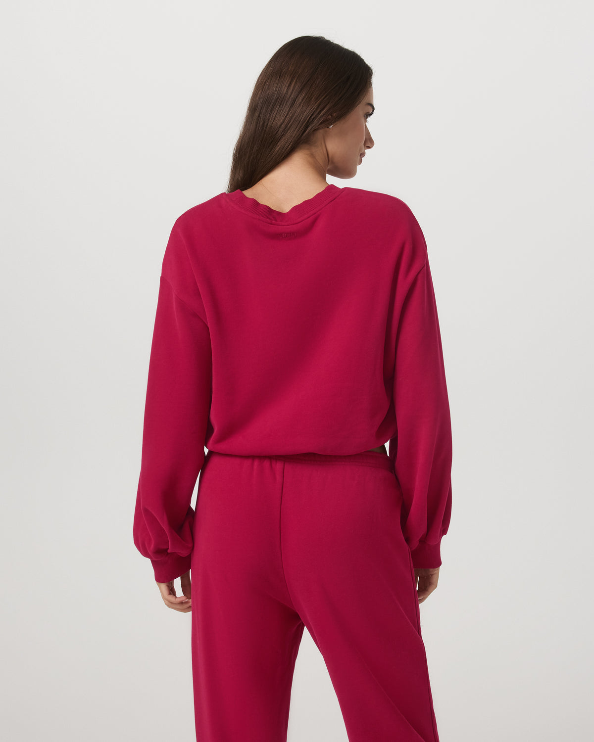 Sedona Bubble Crew Women's Strawberry Pullover Crewneck - Vuori