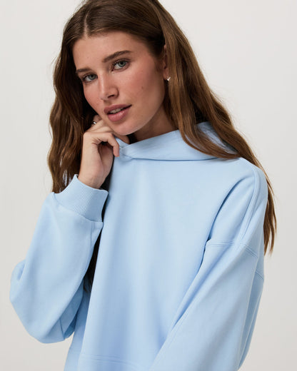 Sedona Pullover Hoodie Women's Crystal Blue Hoodie - Vuori