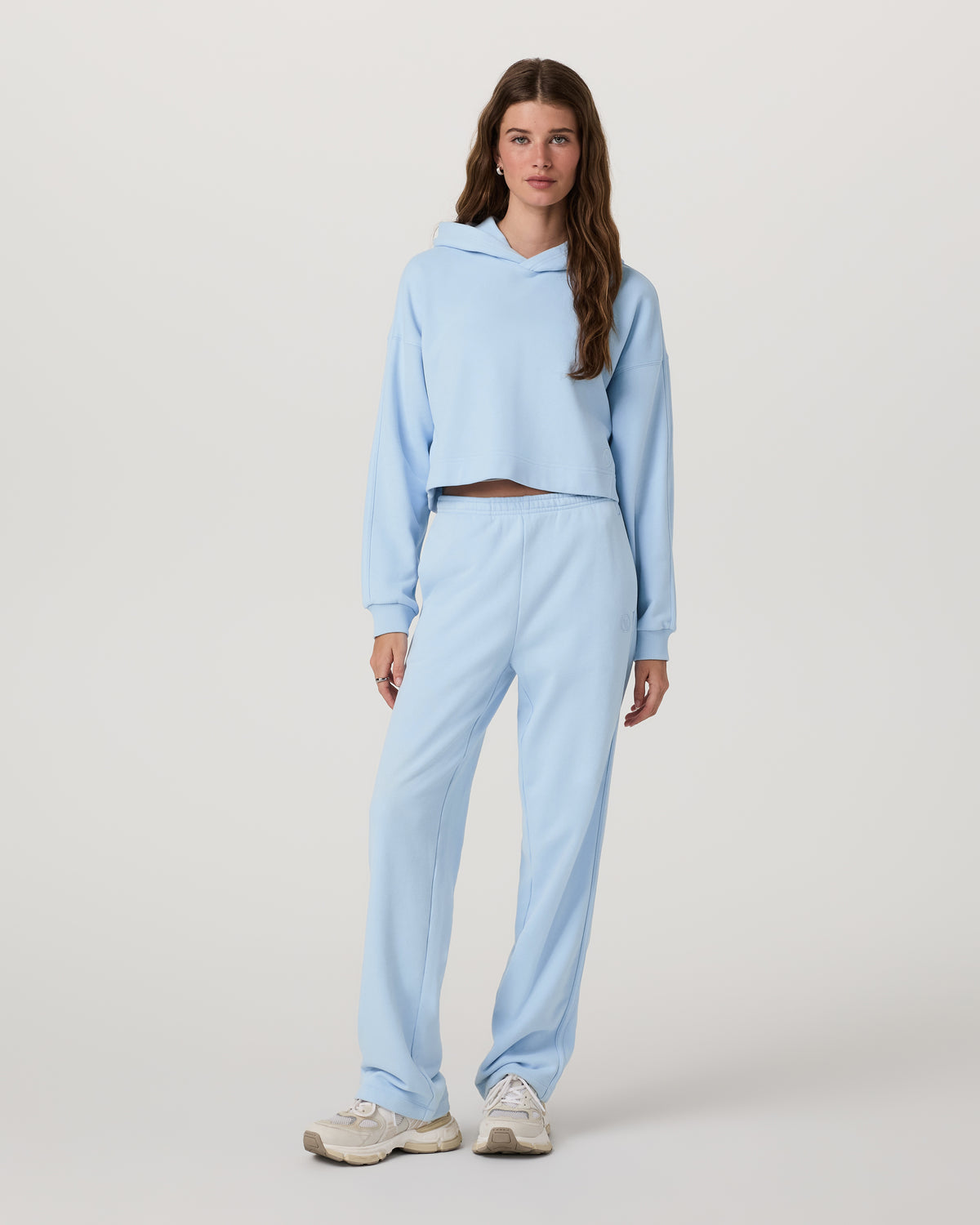 Sedona Pullover Hoodie Women's Crystal Blue Hoodie - Vuori