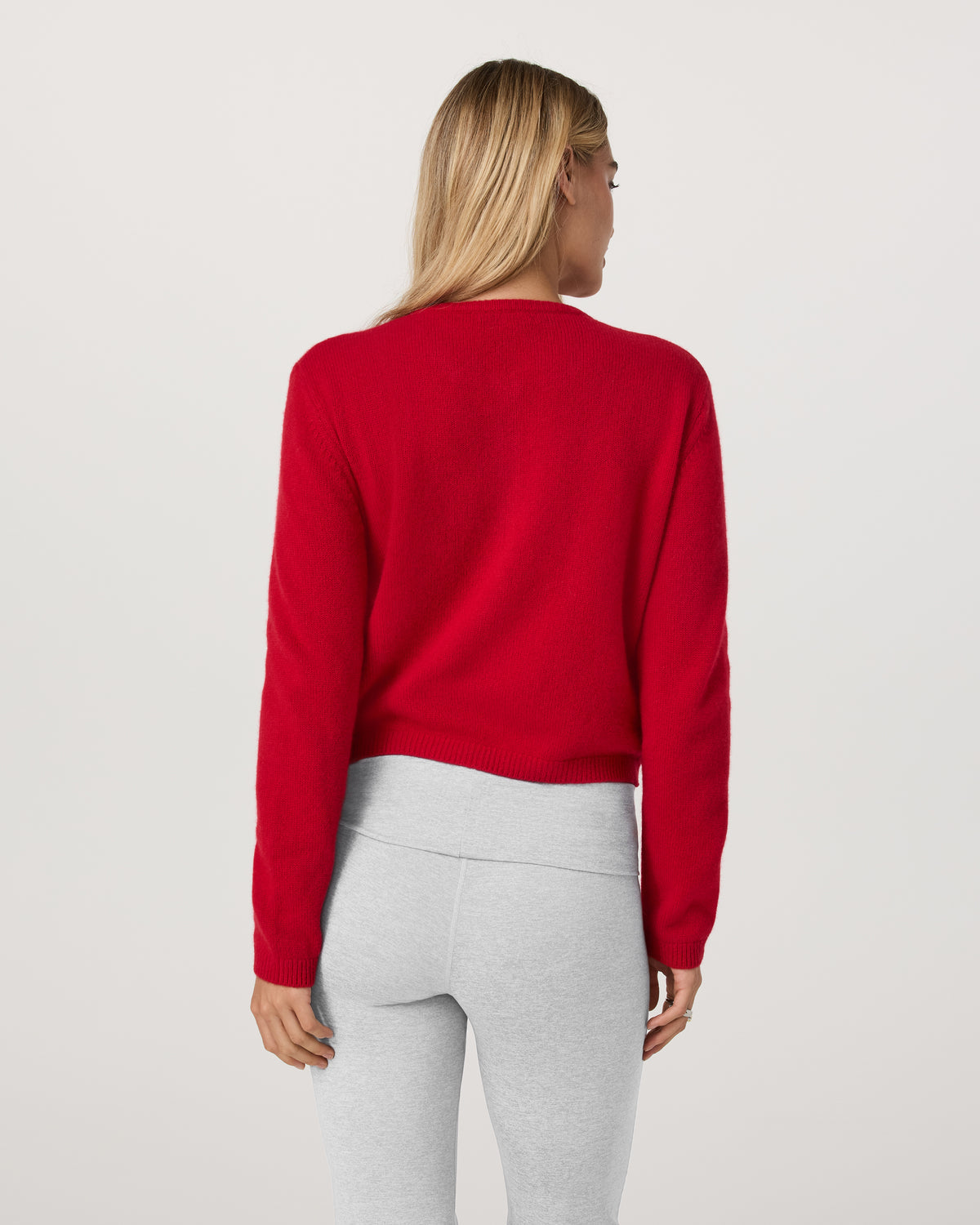 Émilie Cashmere Cardi Women's Cherry Cardi - Vuori
