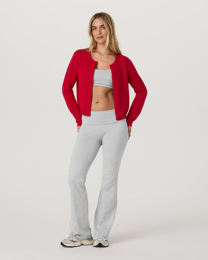 Émilie Cashmere Cardi Women's Cherry Cardi - Vuori