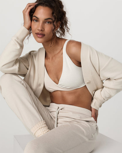 Sedona Cardigan Women's Bone Button-Down Sweater - Vuori