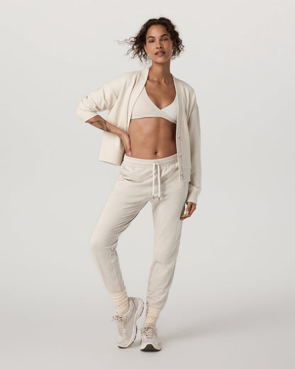 Sedona Cardigan Women's Bone Button-Down Sweater - Vuori