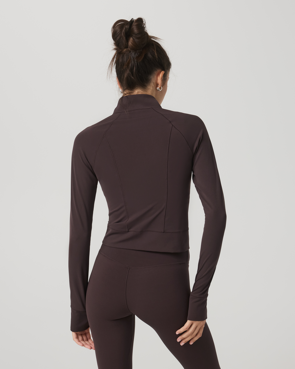 Vuori AllTheForm™ Fitness Jacket Women's French Roast Jacket - Vuori