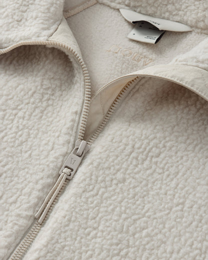 Alpine Jacket Women's Cozy Fleece Jacket in Bone - Vuori