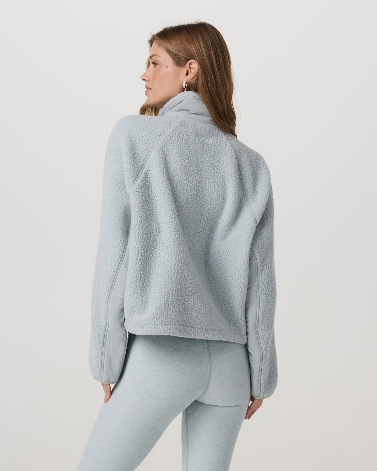Alpine Jacket Women's Cozy Fleece Jacket in Blue Haze - Vuori
