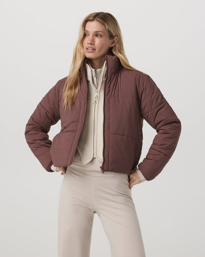 Canyon Insulated Venture Jacket Women's Sable Full-Zip - Vuori