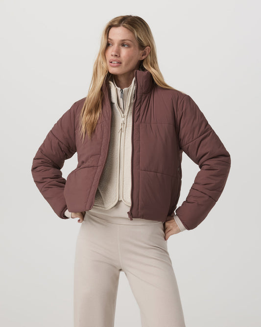 Canyon Insulated Venture Jacket Women's Sable Full-Zip - Vuori
