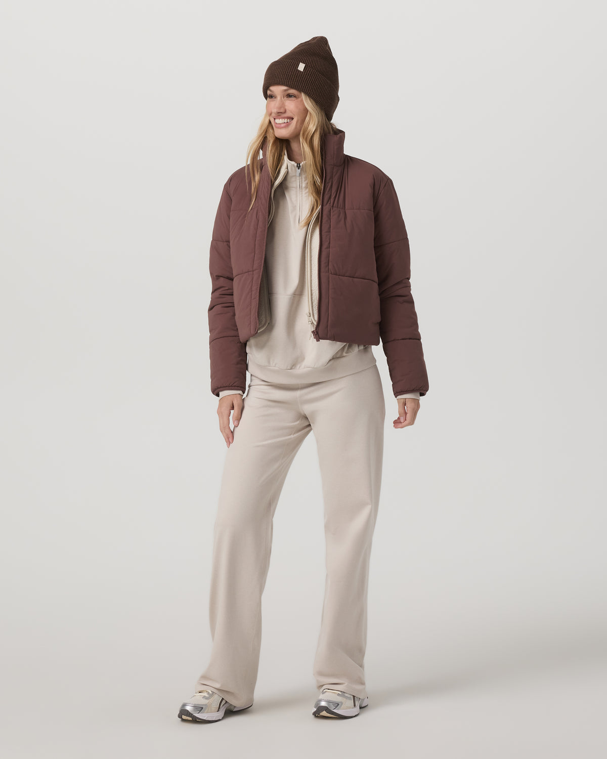 Canyon Insulated Venture Jacket Women's Sable Full-Zip - Vuori