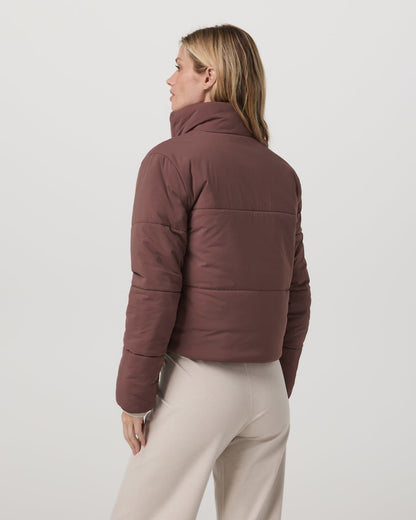 Canyon Insulated Venture Jacket Women's Sable Full-Zip - Vuori