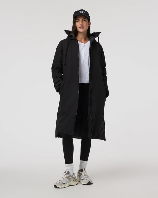 Icelandic Anorak Women's Black Waterproof Jacket - Vuori