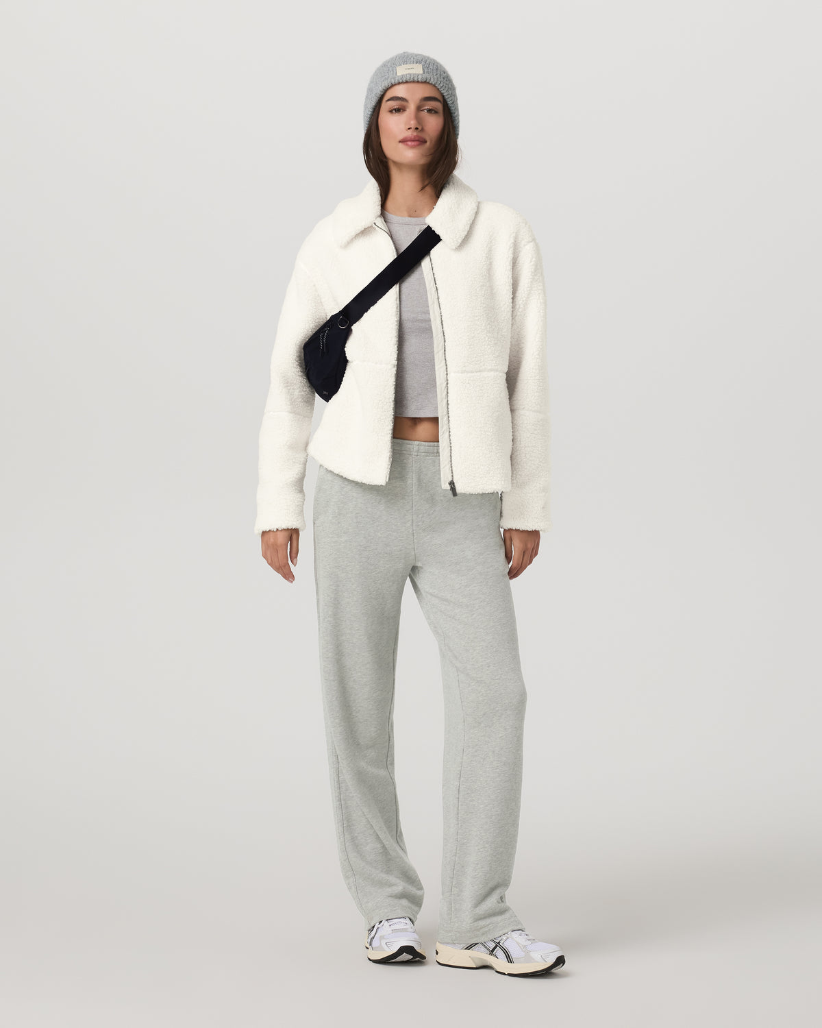 Lou Full Zip Jacket Women's Marshmallow Fleece Jacket - Vuori