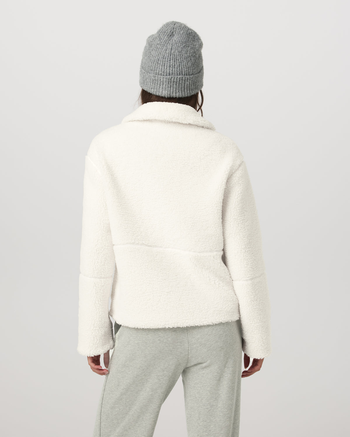 Lou Full Zip Jacket Women's Marshmallow Fleece Jacket - Vuori